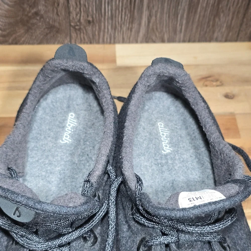 Allbirds Wool Runners‎ Mens 13 Charcoal Grey Merino Wool Walking Shoes